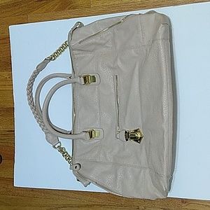 Steve Madden Tan Leather Tote Bag